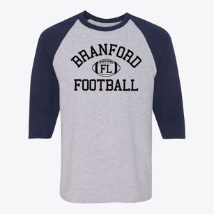 Branford Florida Football Baseball Tee