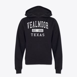 Vealmoor Texas Classic Established Youth Hoodie
