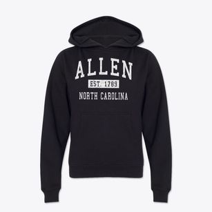 Allen North Carolina Classic Established Youth Hoodie