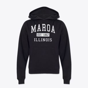 Maroa Illinois Classic Established Youth Hoodie