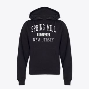 Spring Mill New Jersey Classic Established Youth Hoodie