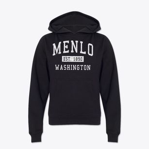 Menlo Washington Classic Established Youth Hoodie