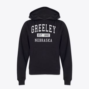 Greeley Nebraska Classic Established Youth Hoodie