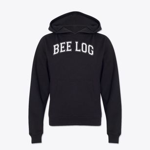 Bee Log Elementary School Varsity Arch Youth Hoodie