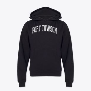 Fort Towson Elementary School Varsity Arch Youth Hoodie