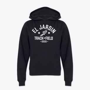 El Jardin Elementary School Track and Field Youth Hoodie