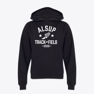 Alsup Elementary School Track and Field Youth Hoodie