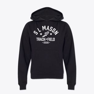 S L Mason Elementary School Track and Field Youth Hoodie