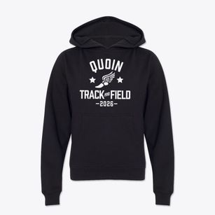Quoin Middle School Track and Field Youth Hoodie