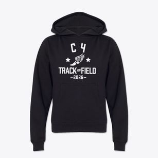 C 4 Elementary School Track and Field Youth Hoodie