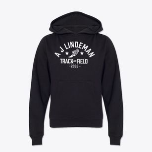 A J Lindeman Elementary School Track and Field Youth Hoodie