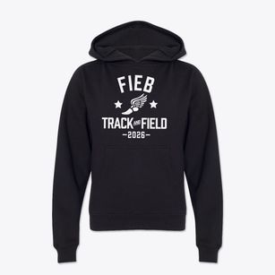 Forked Island - E. Broussard Elementary School Track and Field Youth Hoodie