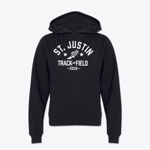 St Justin Parish Track and Field Youth Hoodie