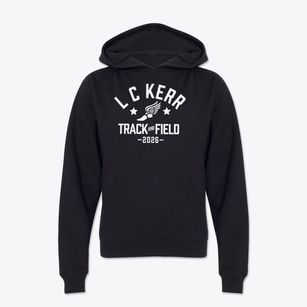 L C Kerr Elementary School Track and Field Youth Hoodie