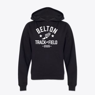 Belton Middle School Track and Field Youth Hoodie