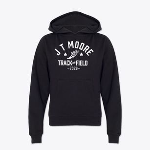 J T Moore Middle School Track and Field Youth Hoodie