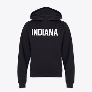  Indiana Block Letter Youth Hoodie