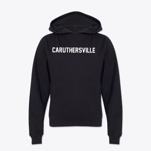 Caruthersville Missouri Classic Block Youth Hoodie