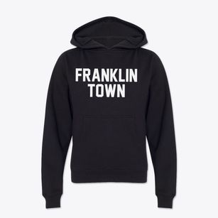 Franklin Town Massachusetts Classic Block Youth Hoodie