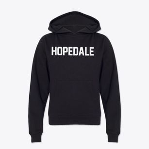 Hopedale Illinois Classic Block Youth Hoodie