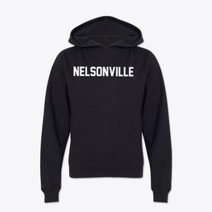 Nelsonville New York Classic Block Youth Hoodie