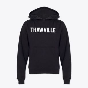 Thawville Illinois Classic Block Youth Hoodie