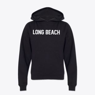 Long Beach Mississippi Classic Block Youth Hoodie