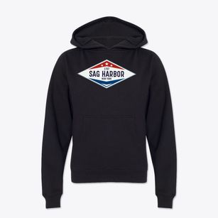 Sag Harbor New York Diamond Star Youth Hoodie