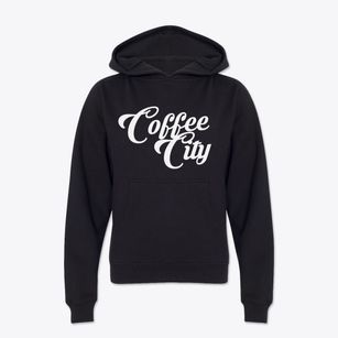 Coffee City Texas Vintage Team Youth Hoodie