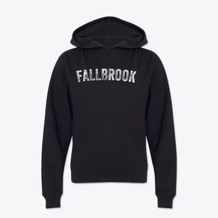 Fallbrook California Timeless Retro Youth Hoodie