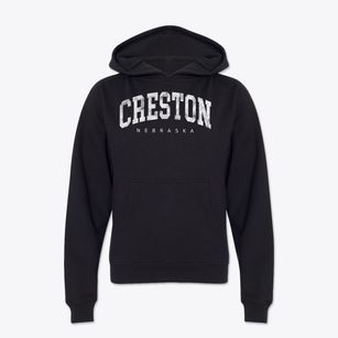 Creston Nebraska Urban Vibe Youth Hoodie