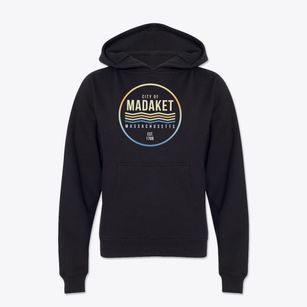 Madaket Massachusetts Color Fade Youth Hoodie