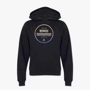 Monroe Ohio Color Fade Youth Hoodie