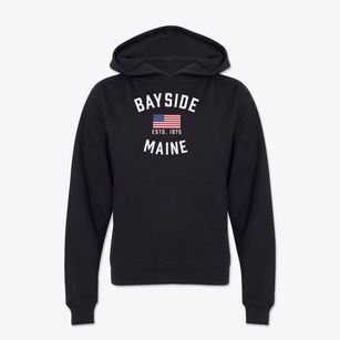 Bayside Maine Patriot Youth Hoodie