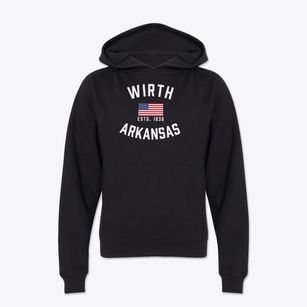 Wirth Arkansas Patriot Youth Hoodie