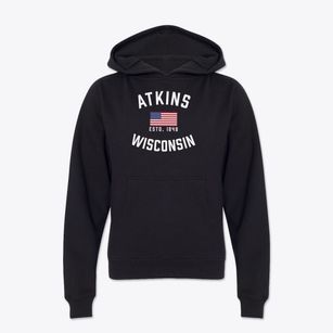 Atkins Wisconsin Patriot Youth Hoodie