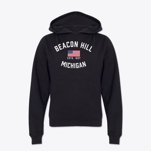 Beacon Hill Michigan Patriot Youth Hoodie