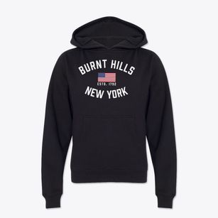 Burnt Hills New York Patriot Youth Hoodie