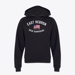 East Hebron New Hampshire Patriot Youth Hoodie