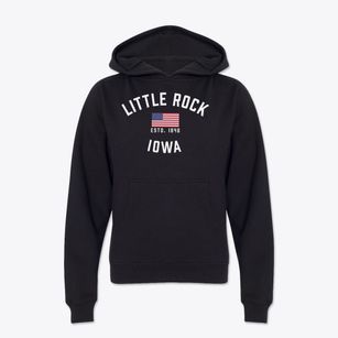 Little Rock Iowa Patriot Youth Hoodie