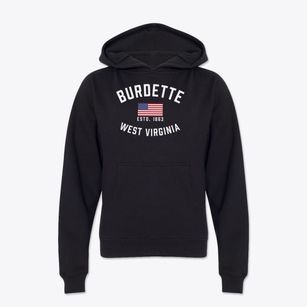 Burdette West Virginia Patriot Youth Hoodie