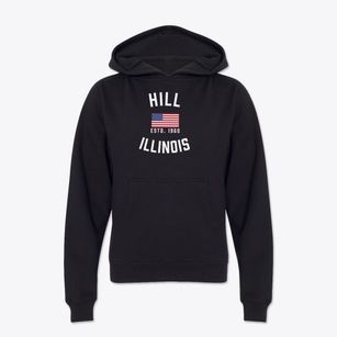 Hill Illinois Patriot Youth Hoodie