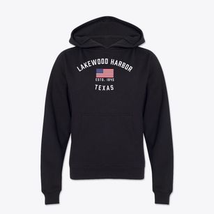Lakewood Harbor Texas Patriot Youth Hoodie