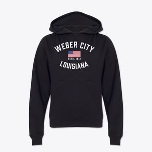 Weber City Louisiana Patriot Youth Hoodie