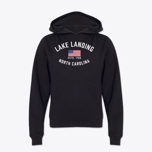 Lake Landing North Carolina Patriot Youth Hoodie
