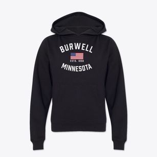 Burwell Minnesota Patriot Youth Hoodie