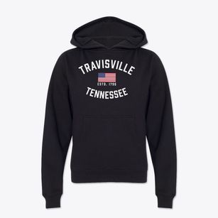 Travisville Tennessee Patriot Youth Hoodie