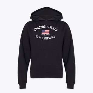 Concord Heights New Hampshire Patriot Youth Hoodie
