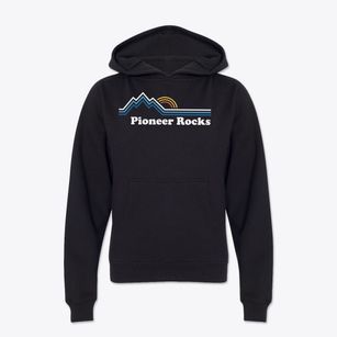Pioneer Rocks West Virginia Mountain View Youth Hoodie