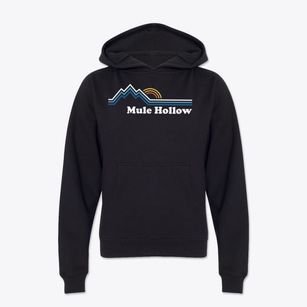 Mule Hollow Tennessee Mountain View Youth Hoodie